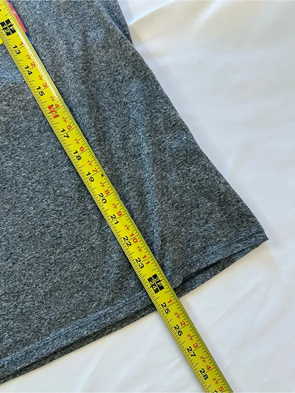 The North Face Charcoal Gray Racerback Tank with Neon Logo - Image 6