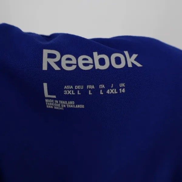 Reebok Blue Athletic Shorts‎ Women's Size L Running Gym Workout Performance - Image 3