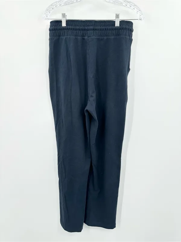Anthropologie Daily Practice Women's Wide Leg Snap Navy Blue Pants Size XS - Image 2