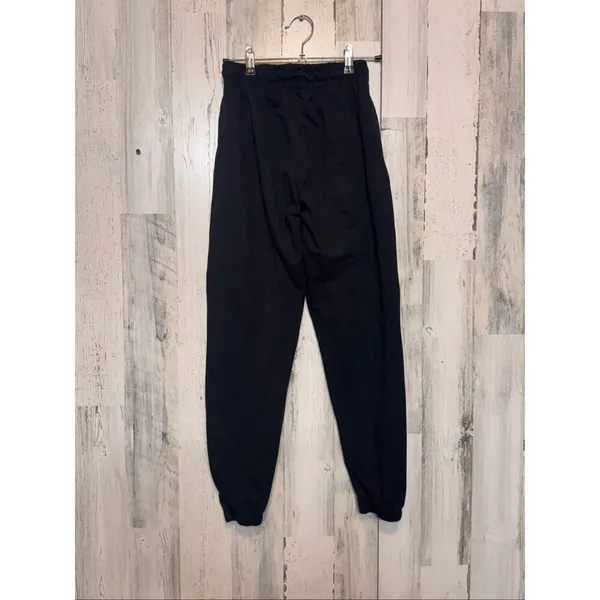 Refuge Athletics Boyfriend Jogger Pants XS Black Elastic Waist Casual Lounge Jog - Image 4