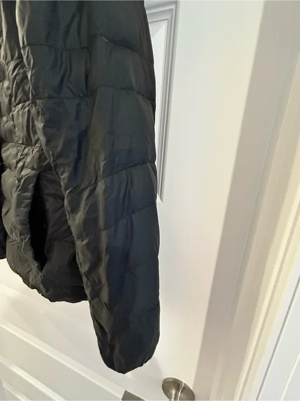 Eddie Bauer Down Puffer Jacket Black Size M - Image 6