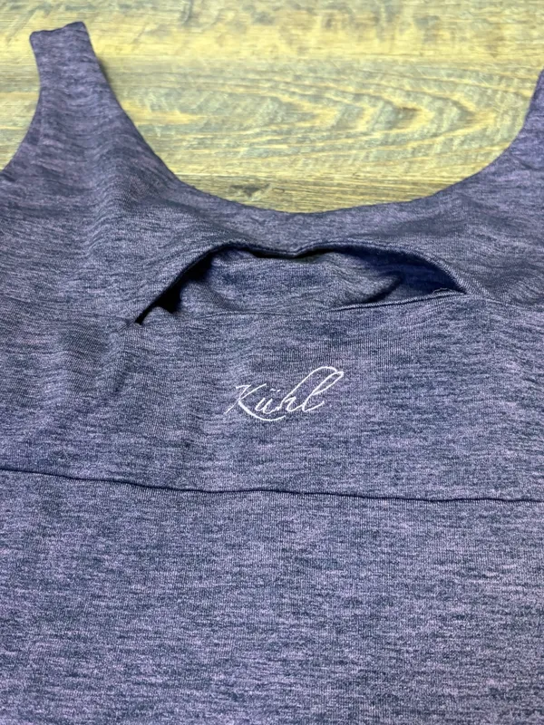 Kuhl Mova Aktiv Athletic Dress Womens Medium Heathered Purple Built-In Shelf Bra - Image 10