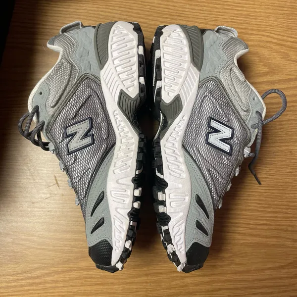 New Balance Women’s Chunky Silver Sneakers New In Box - Vintage - Size 8 W804NV - Image 2