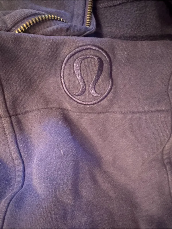Lululemon Scuba Full-Zip Hoodie Classic Fit - True Navy Blue (Size 6) - Image 4