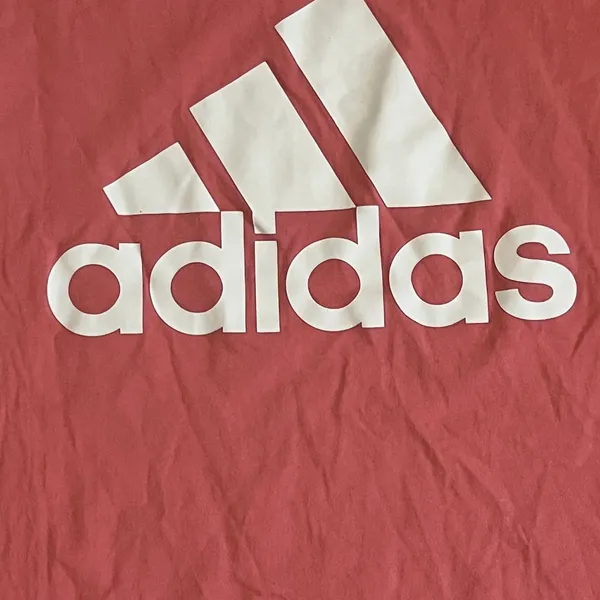 Adidas Pink Tee Shirt Large - Image 2