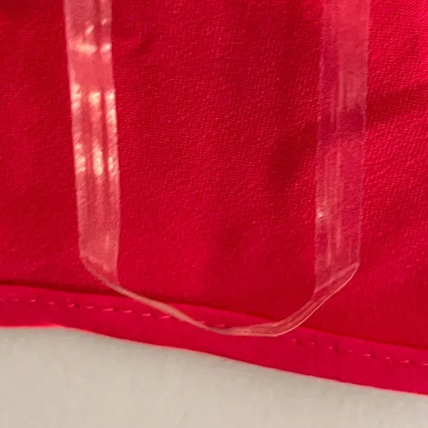 Victoria's Secret Red Satin Lace Trim Babydoll Camisole Top Size‎ Large - Image 9