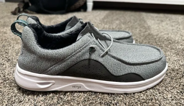 Men’s Hey Dude H20 Grey 9 - Image 3