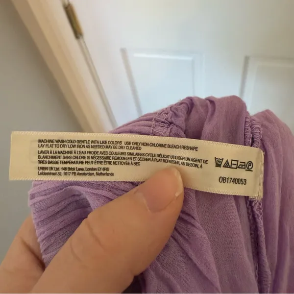 Free People Purple Heating Up Woven Boxer Shorts Size Medium - Image 11