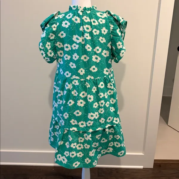 THML Floral Flutter Sleeve Dress Sz M - Image 3