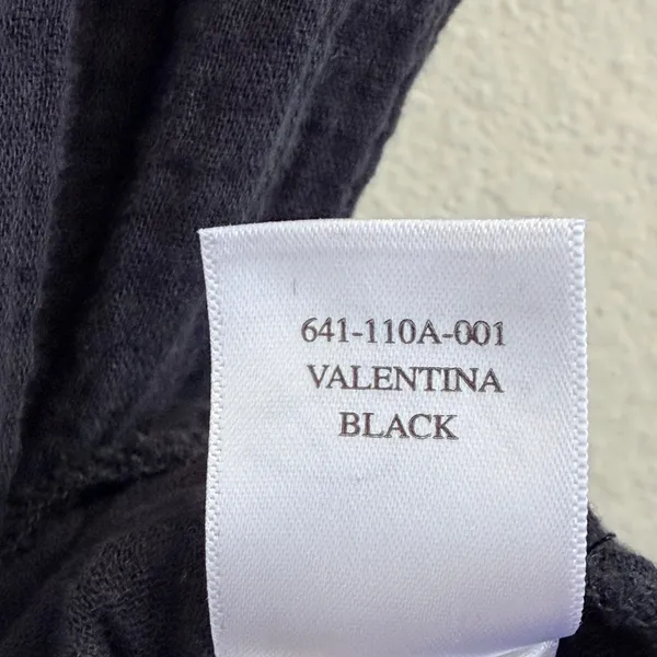 Rails Valentina Black Gauze Tiered Mini Dress Womens XS Tiered Cotton Summer‎ - Image 10