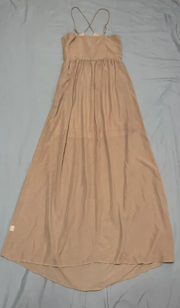 Tan maxi dress - Image 2