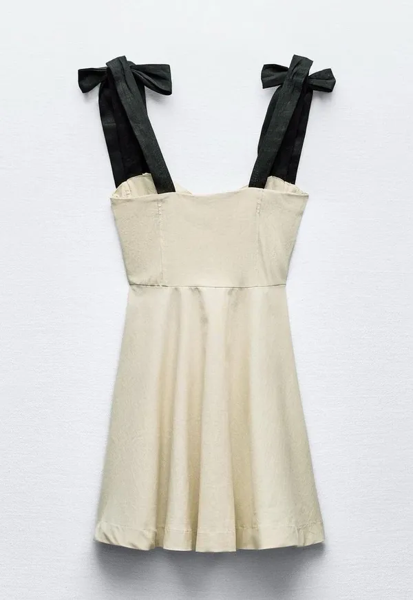 ZARA Ruffled Mini Dress - Image 8