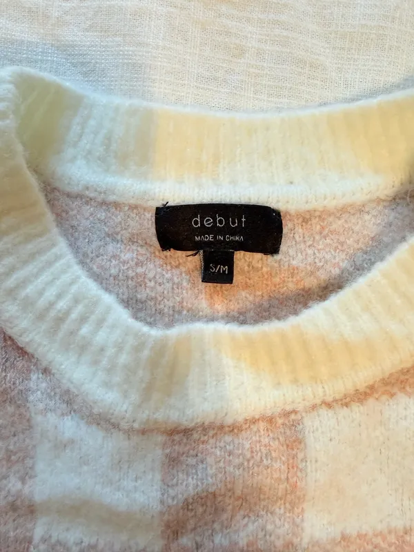 Debut MAVEN cropped sweater top - Image 3