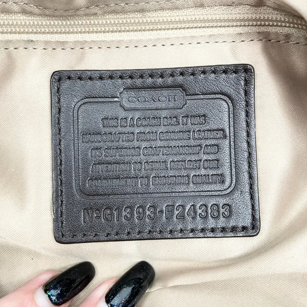 Coach Park Python Hobo Shoulder Bag F24383 Quiet Luxury Statement Elevated‎ Glam - Image 13