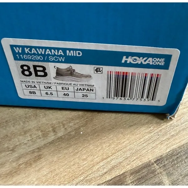 Hoka Kawana Mid Sneaker Womens Size 8B - Image 9