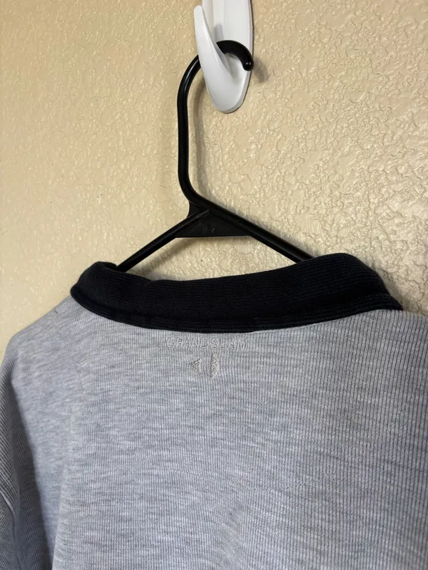 Vintage Grey Quarter Zip Gray Size undefined - Image 6