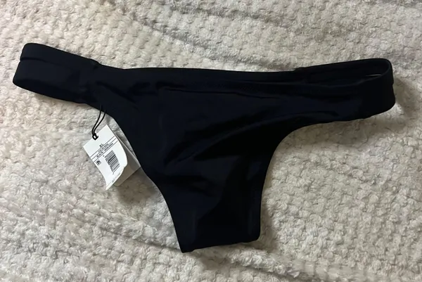 Extra Large Very Cheeky Little Ways Black Swimsuit Bottom - Image 2