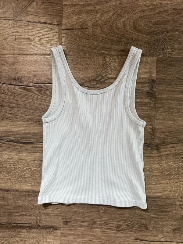 Brandy Melville Light Blue Tank Top - Image 3