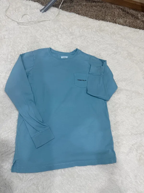 Ivory Ella Long Sleeve T-Shirt - Image 3