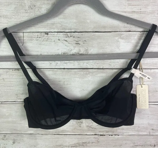 Aerie Smothez Balconette Mesh Bra Size 32C - Image 7
