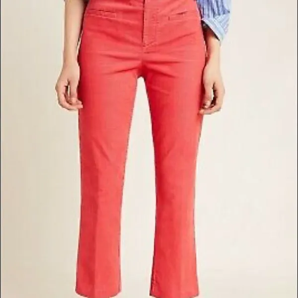 ✨ Anthropologie The Essential Corduroy Cropped Flare Pants✨ - Image 2