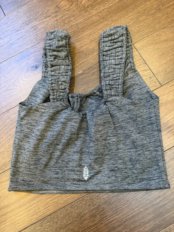 Free People Stars Align Heather Tank Gray Size Small - C33-025 - Image 4