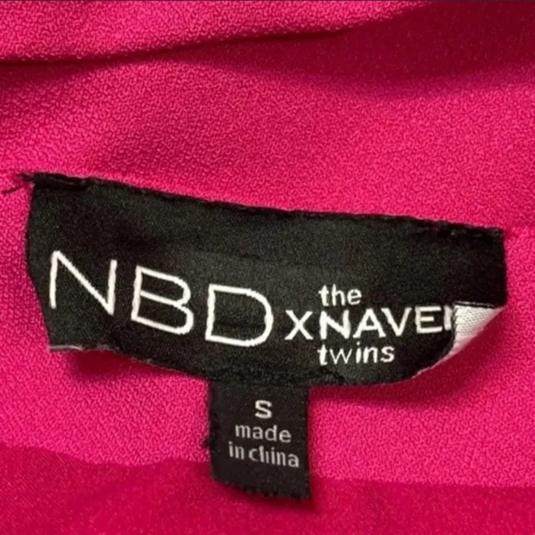 NBD x Naven Twins Te amo‎ mini dress - Image 4