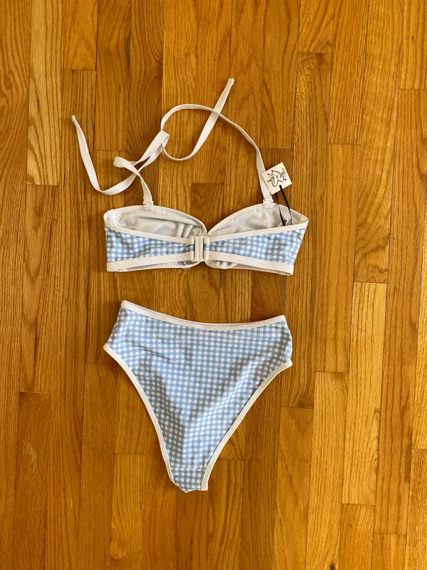 Peek & Beau ASOS Gingham Swimsuit NWT - Image 2