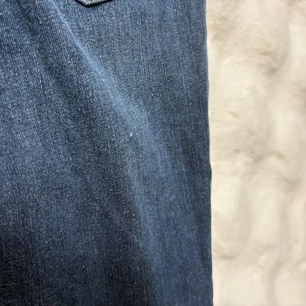 Good American the home stretch crop maternity jeans in blue306 - 6/28 - Image 9