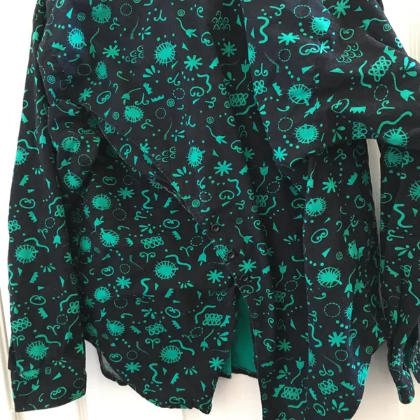 FINAL MARKDOWN Ladies mine and bills western shirt medium - Image 4