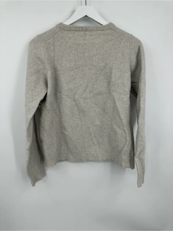 Brandy Melville Gray Boho Sweater One Size - Image 2