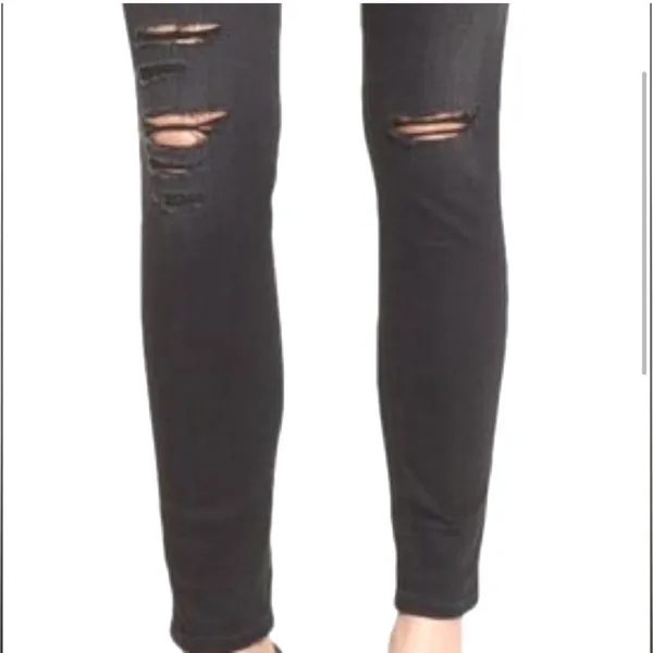 AG Adriano Goldschmied The Legging Ankle Slim Skinny Jeans Women 31 Distressed - Image 5