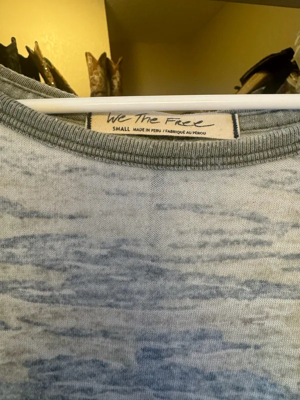 We the free camo long sleeve  - Image 4