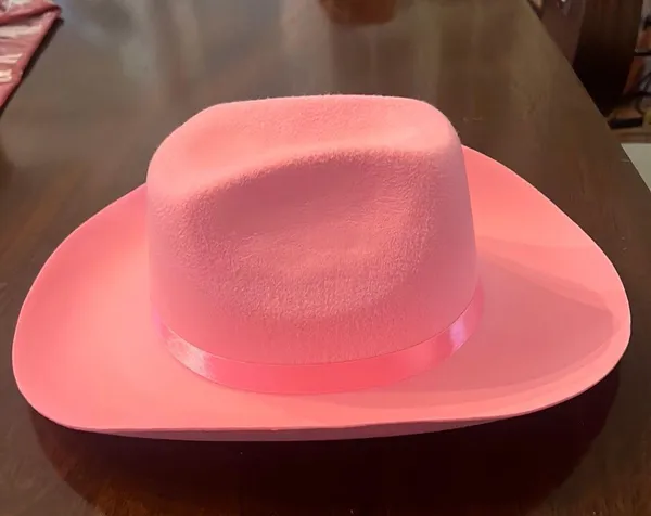 Pink felt Cowgirl Hat - Image 2
