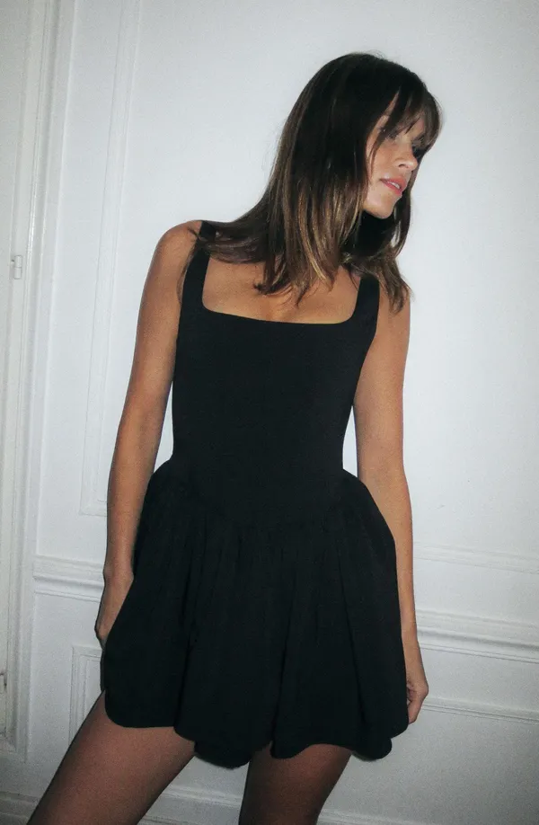 Zara dress mini corset inspired ruffled balloon bodycon summer cocktail wedding - Image 13