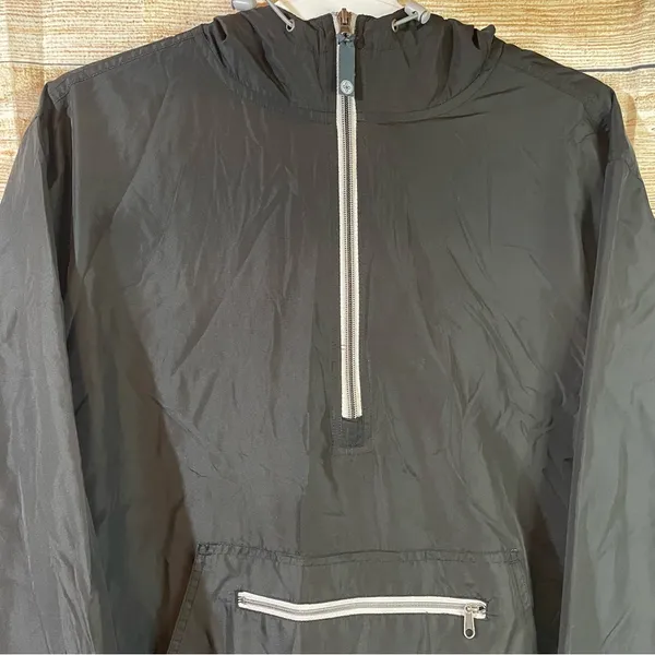 Lauren James hooded waterproof windbreaker drawstring jacket women Size Medium - Image 6