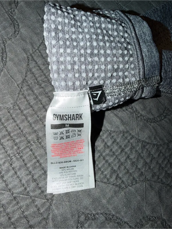 Gymshark Vital Seamless Compression Leggings Women's Size-M Heather Gray - Image 4