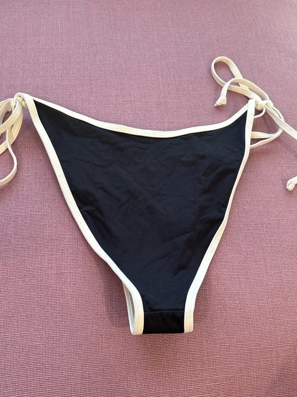LSPACE Levy Classic Bikini Bottoms in Black Medium Womens Swim - Image 6