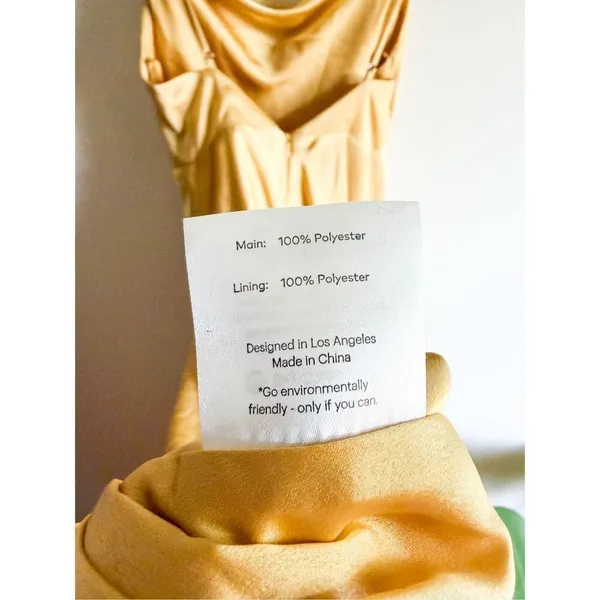 Fame and Partners Rosabel Cowl Neck Gown Size 2 - Image 7