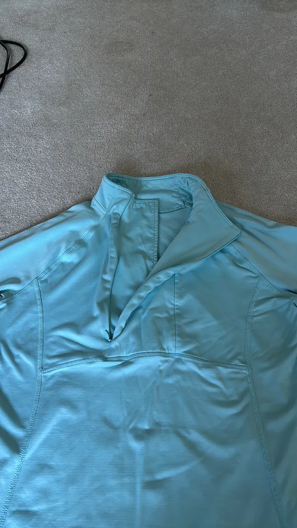 Hind Quarter Zip Blue Size L - Image 5