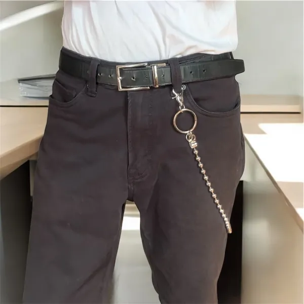 Bead Pants Chain for Men Women,Jeans Chain,Keys Chain,Biker Wallet Chain,Streetwear Punk Hip Hop Unisex Style - Image 4