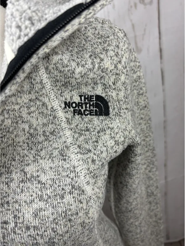 The North Face Crescent Full Zip Hoodie Women's XS Gray Hooded Pockets Outdoor - Image 3