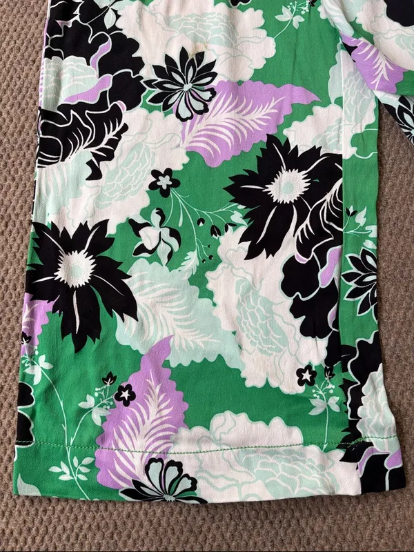 EUC Anthropologie Maeve Floral Wide Leg Pants Size - Image 8