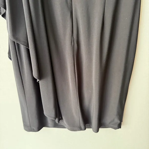 Cache sz 8 Black one shoulder mini Dress‎ - Image 8