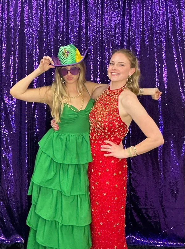 Pretty Little Thing Green Maxi Dress - Image 3