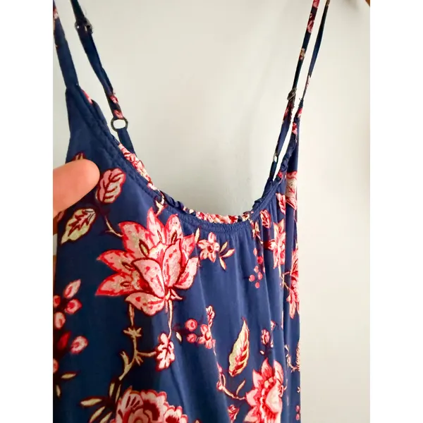 Abercrombie & Fitch | Floral Mini Dress Blue Pink | Sz S - Image 3