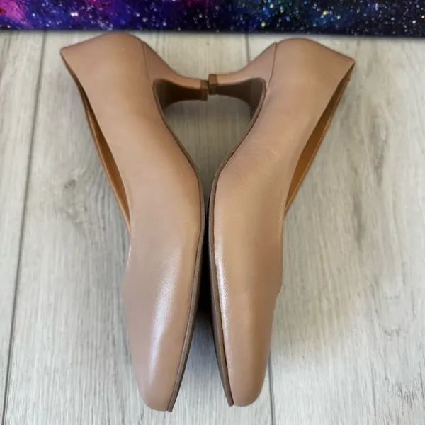TROTTERS Womens Beige‎ Kiera Pointed Toe Kitten Heel Slip On Pumps Sz 8.5 - Image 6