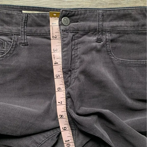 Pilcro and the Letterpress Gray Straight Leg Corduroy Pants 29 - Image 7