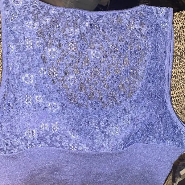 ✨ Victoria's Secret Purple Built In Bra Tank Top/Cami✨ - Image 4