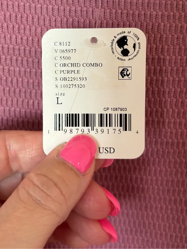 FREE PEOPLE We The Free Jess Long Sleeve Top in Orchid - Image 7